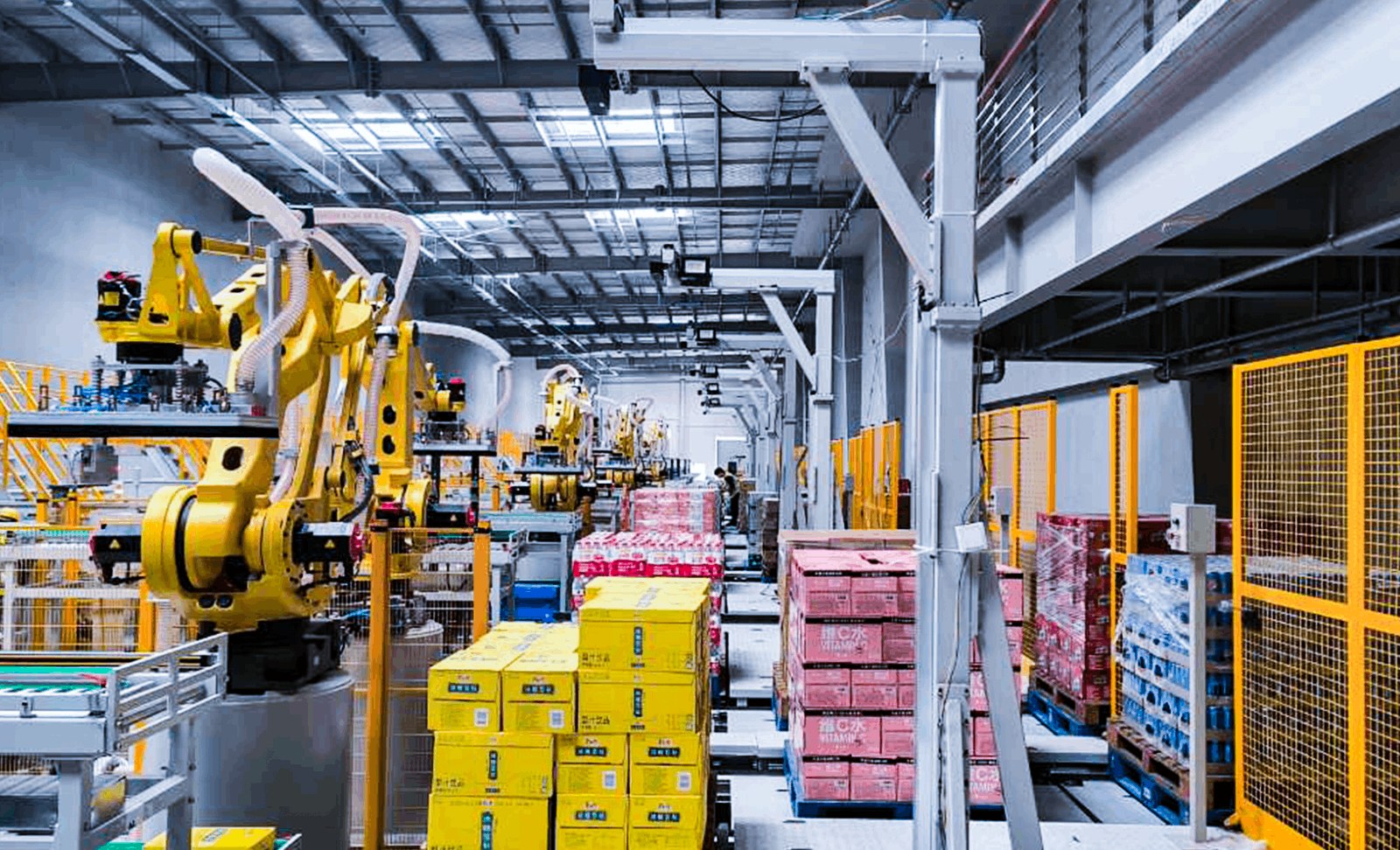 AI視覺(jué)引導(dǎo)紙箱/膜包拆垛 | 某大型食品企業(yè)