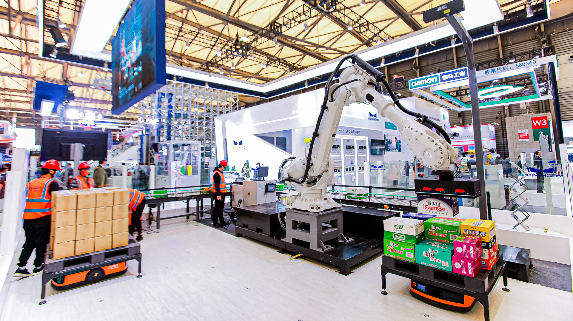 CeMAT現(xiàn)場(chǎng) | 梅卡曼德全新升級(jí)五大物流解決方案重磅亮相,AI+3D賦能智能物流 CeMAT現(xiàn)場(chǎng) | 梅卡曼德全新升級(jí)五大物流解決方案重磅亮相,AI+3D賦能智能物流