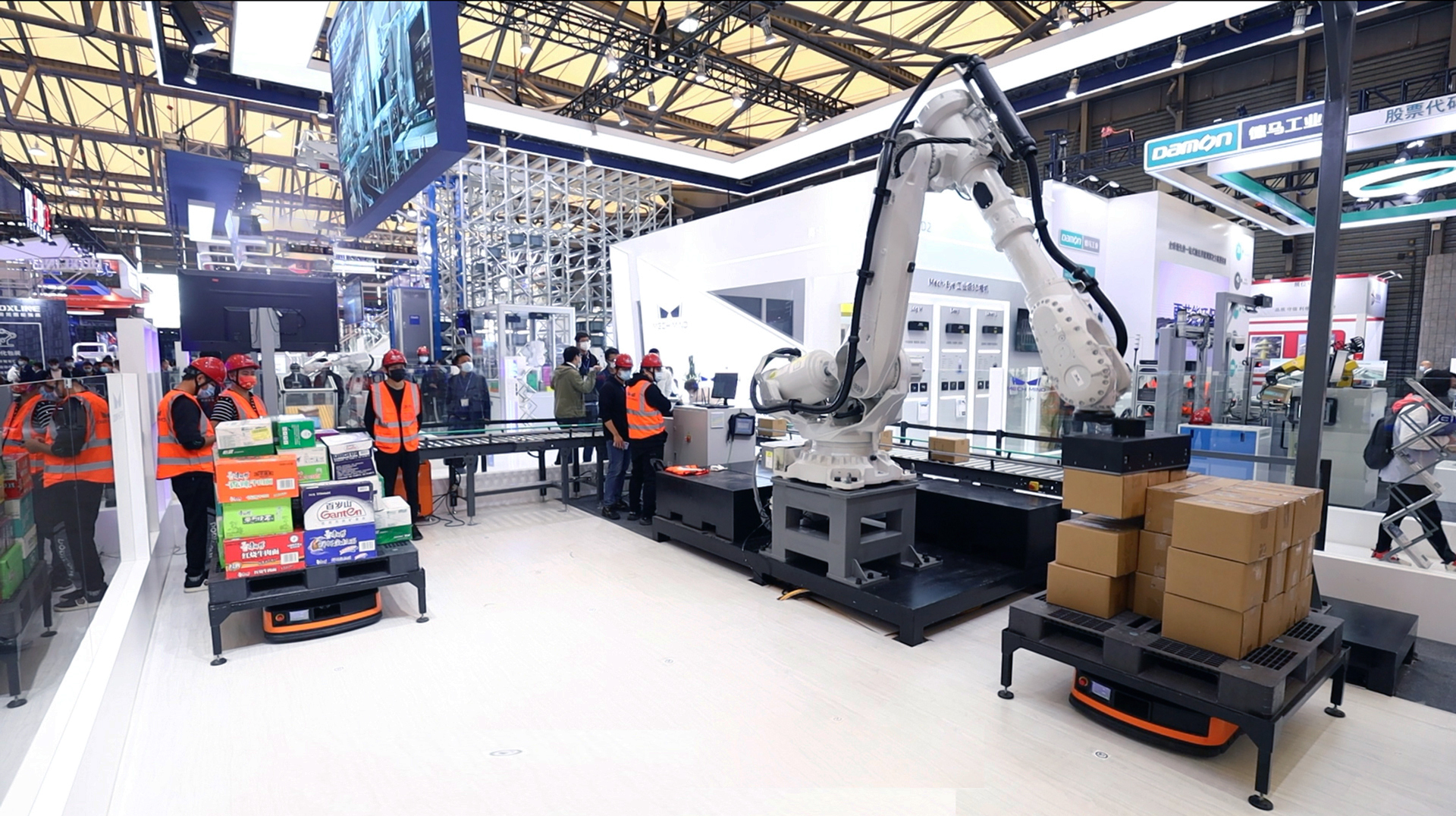 CeMAT現(xiàn)場(chǎng) | 梅卡曼德全新升級(jí)五大物流解決方案重磅亮相,AI+3D賦能智能物流 CeMAT現(xiàn)場(chǎng) | 梅卡曼德全新升級(jí)五大物流解決方案重磅亮相,AI+3D賦能智能物流