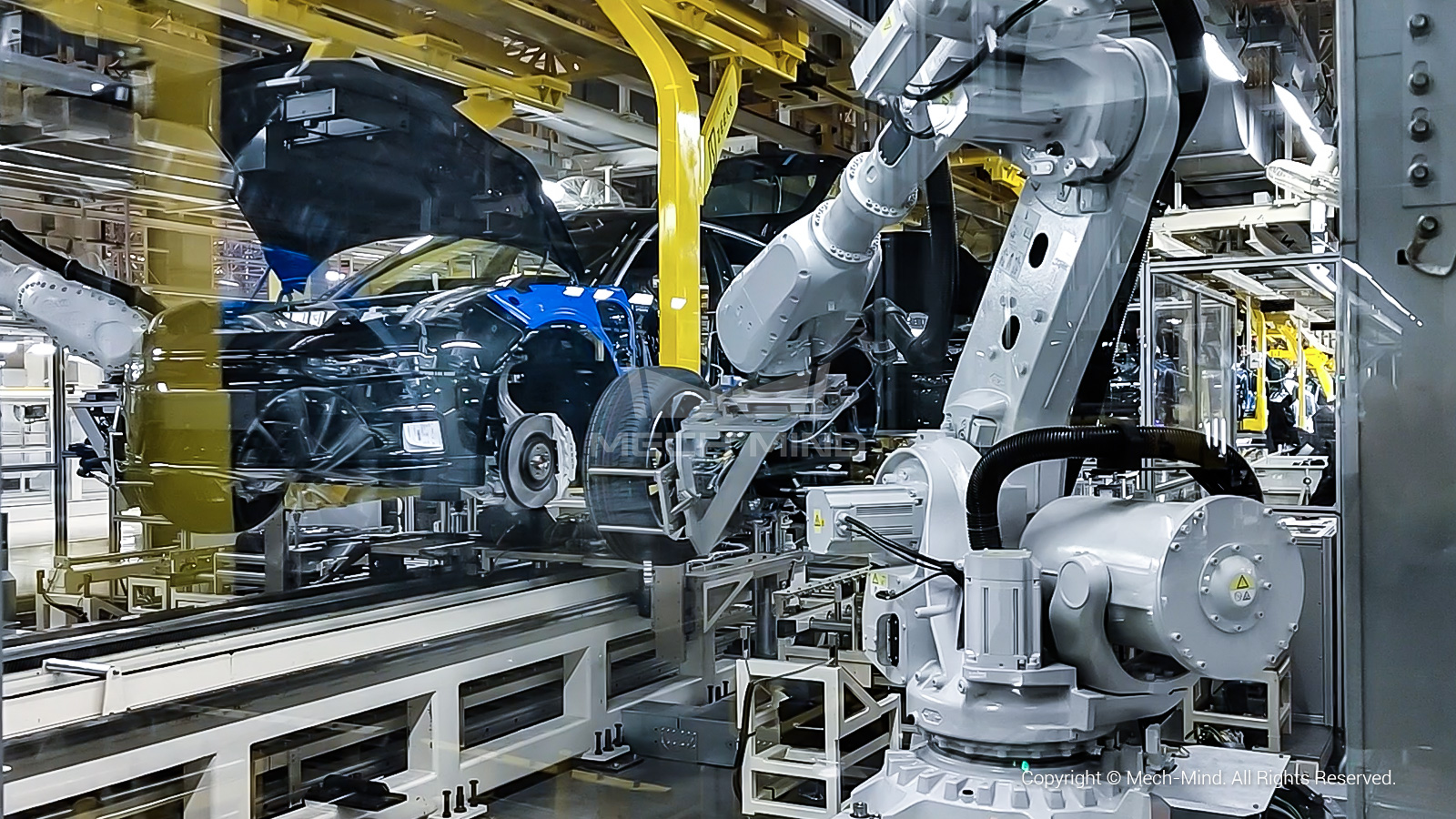 梅卡曼德AI+3D視覺精準(zhǔn)高效引導(dǎo)輪胎隨行裝配,提升總裝車間自動化、柔性化水平 梅卡曼德AI+3D視覺精準(zhǔn)高效引導(dǎo)輪胎隨行裝配,提升總裝車間自動化、柔性化水平