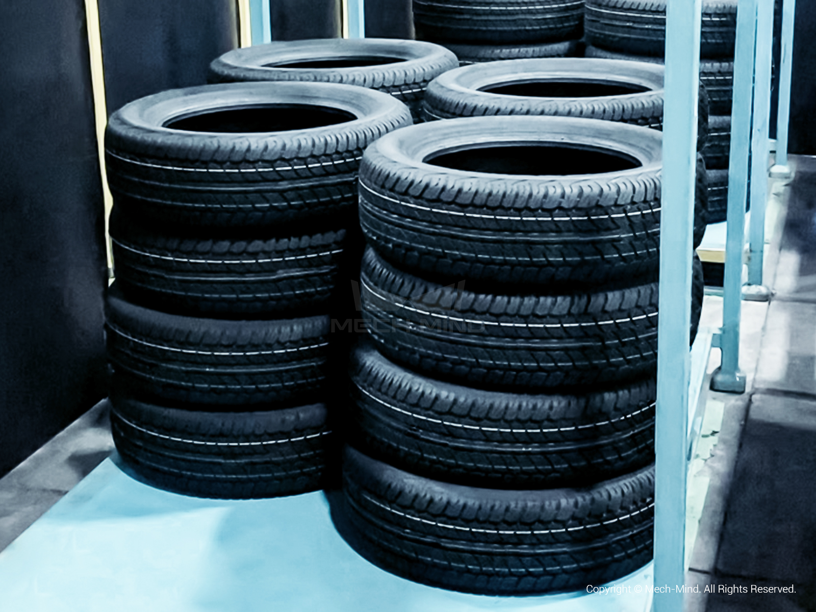 海外案例分享 | 3D視覺拆垛助力智能輪胎倉庫