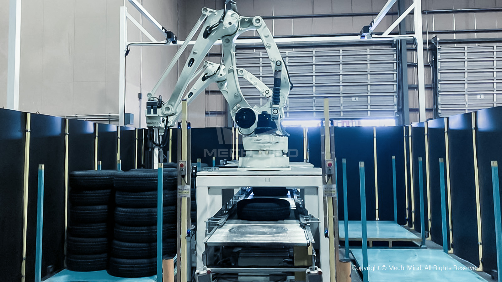 海外案例分享 | 3D視覺拆垛助力智能輪胎倉庫