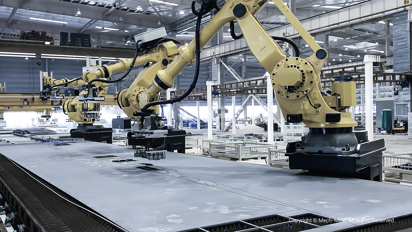 解決方案 | 3D視覺引導鋼板切割自動化下料